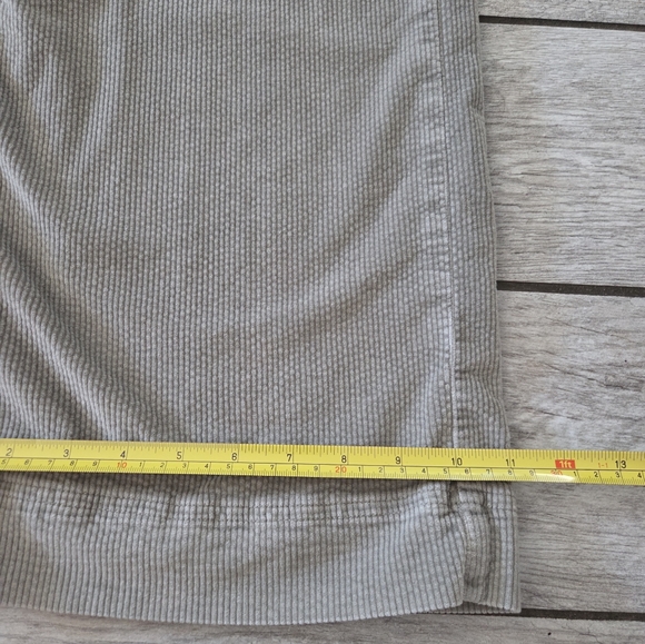 AE Corduroy Super High-Waisted Baggy Wide-Leg Pant Sage Womens 8 Stretchy Cargo - Picture 8 of 14